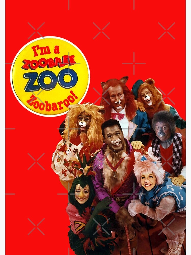 "Zoobilee Zoo Zoobaroo 80s Retro Throwback Tribute" Art Print by