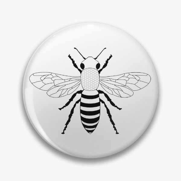 Item preview, Geometric Bee designed and sold by GretaGym01.