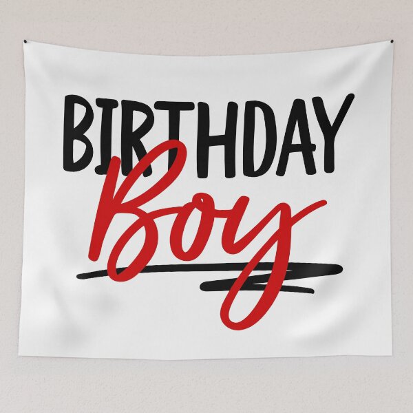 Item preview, Birthday Boy designed and sold by scrolla.