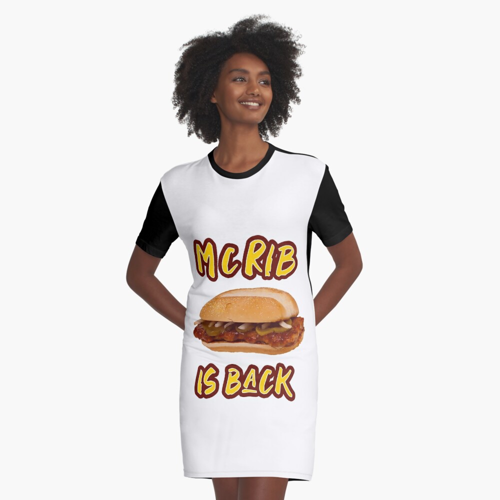 mcrib is back t shirt