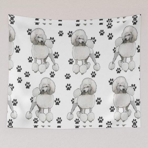 Item preview, Poodle pet dog dogs pets puppy art caniche pop art groomers designed and sold by Coolstuff4you71.