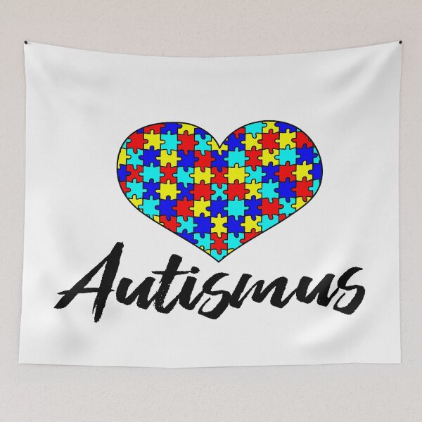 Item preview, Heart autism designed and sold by AkraidaxDesign.