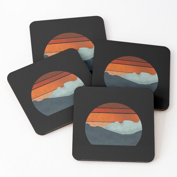 Item preview, Distressed Circle Sunset designed and sold by liftdesign.