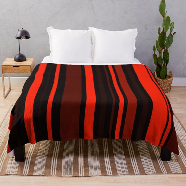 Item preview, red and black abstract linear pop art design designed and sold by pauloneill-art.