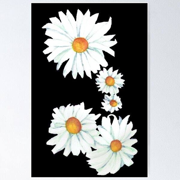 Aperçu de l'œuvre Daisy Black! créée et vendue par TodaysFancy.