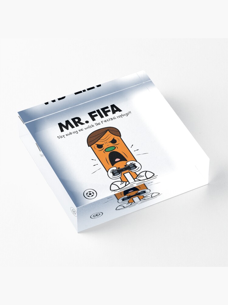 Alternate view of MR. FIFA Acrylic Block