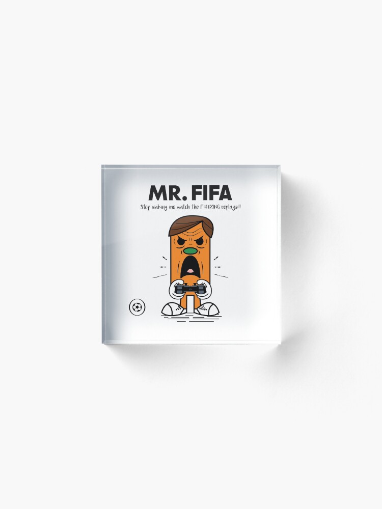 Alternate view of MR. FIFA Acrylic Block