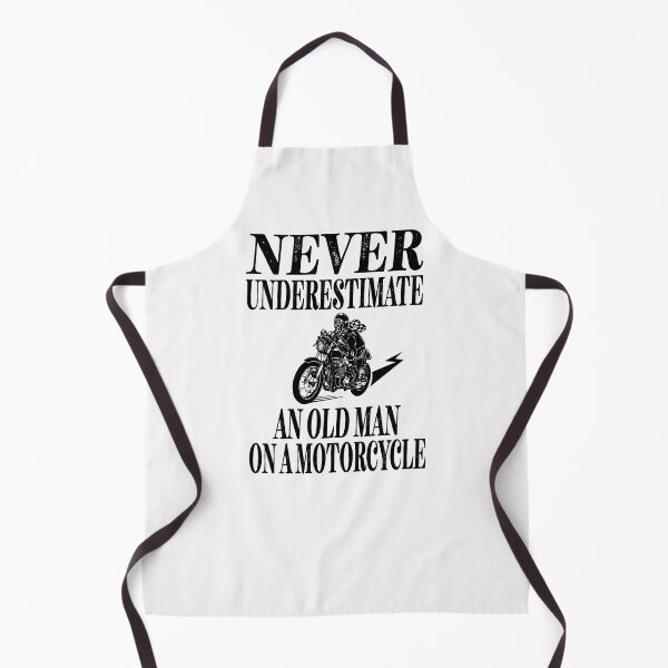 Item preview, Never Underestimate An Old Man On A Motorcycle Essential designed and sold by Glike.