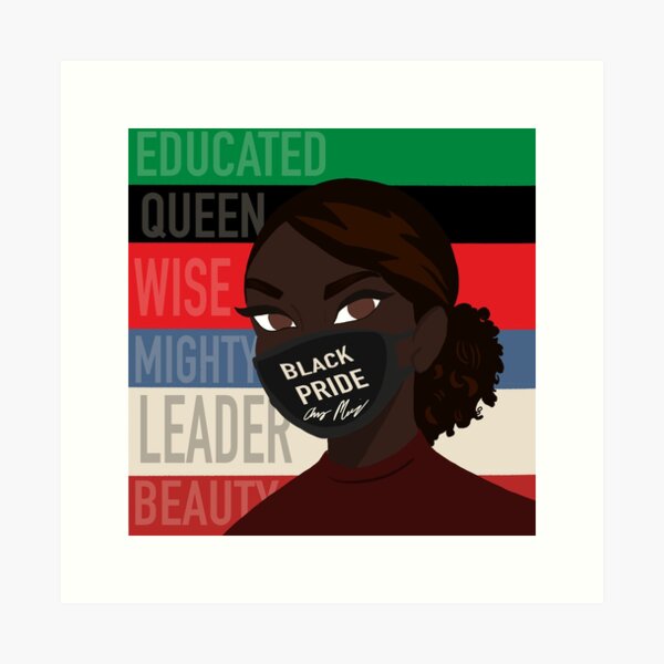Black Pride Prints Art Print