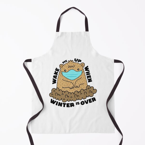 Item preview, Wake Me Up When Winter Is Over - Groundhog Day Coronavirus Bold designed and sold by ArqDezines.