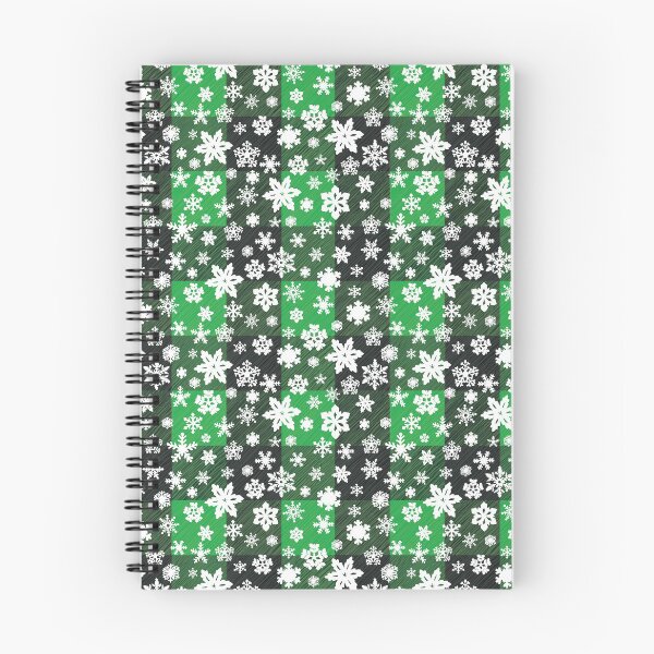 Item preview, Green Buffalo Plaid Snowflake designed and sold by ScribbledToad.