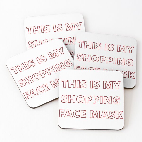Item preview, this is my shopping face mask designed and sold by Yasdey Rojas.