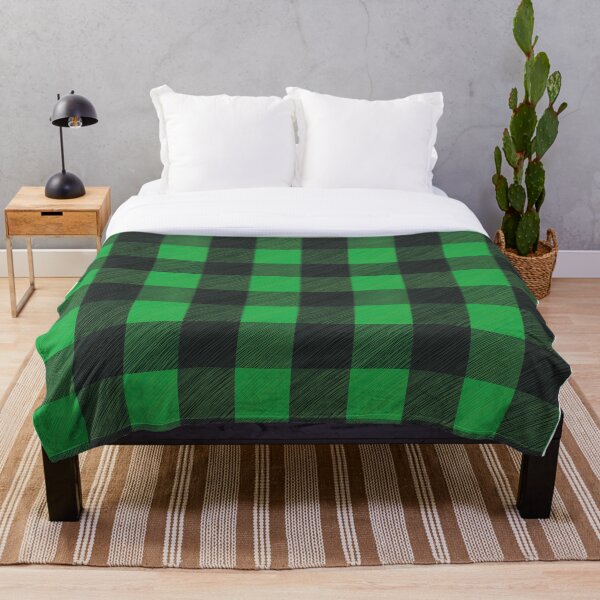 Artikelvorschau, Green Buffalo Plaid entworfen und verkauft von ScribbledToad.