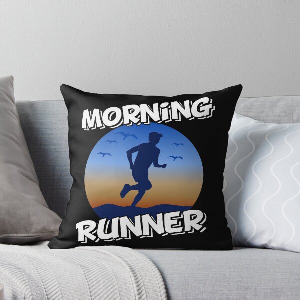 Item preview, Morning runner running in the morning designed and sold by Shirt-Scheune.