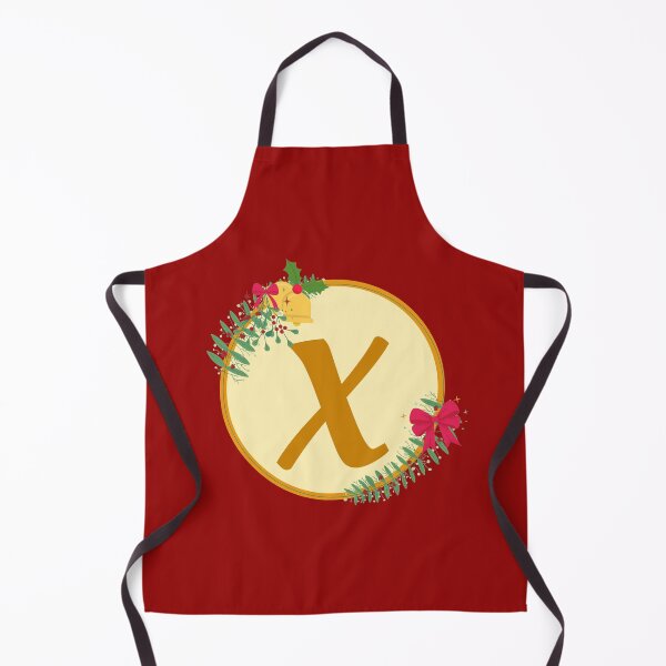 Item preview, Christmas initial Monogram letter X designed and sold by crikz.