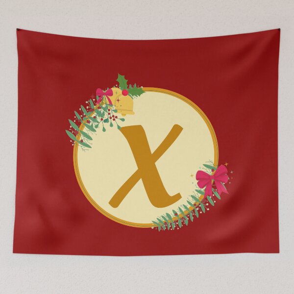 Aperçu de l'œuvre Lettre initiale de monogramme de Noël X créée et vendue par crikz.