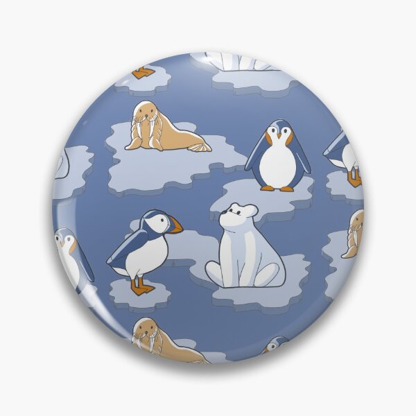 Item preview, arctic animals on ice designed and sold by Between Clouds.