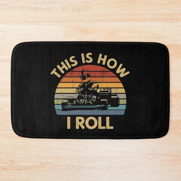 Item preview, Vintage This Is How I Roll Saying Retro Go Kart Karting Cart Racer Racing Gift designed and sold by Style4You24.