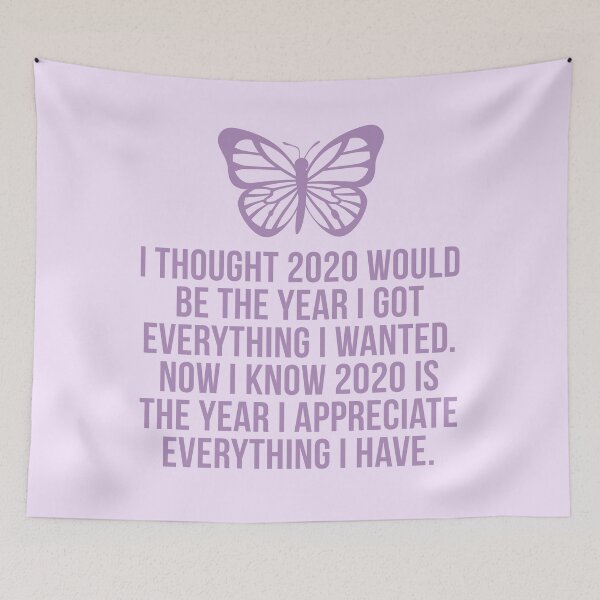 Item preview, Gratitude quote for 2020, 2020 gratitude quote. designed and sold by Theleochick.