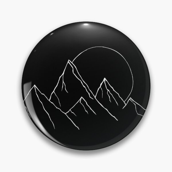 Item preview, Full Moon Mountains designed and sold by Stonelight.