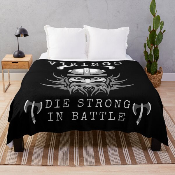 Item preview, Vekig Die Strong In Battle designed and sold by TrendKing.