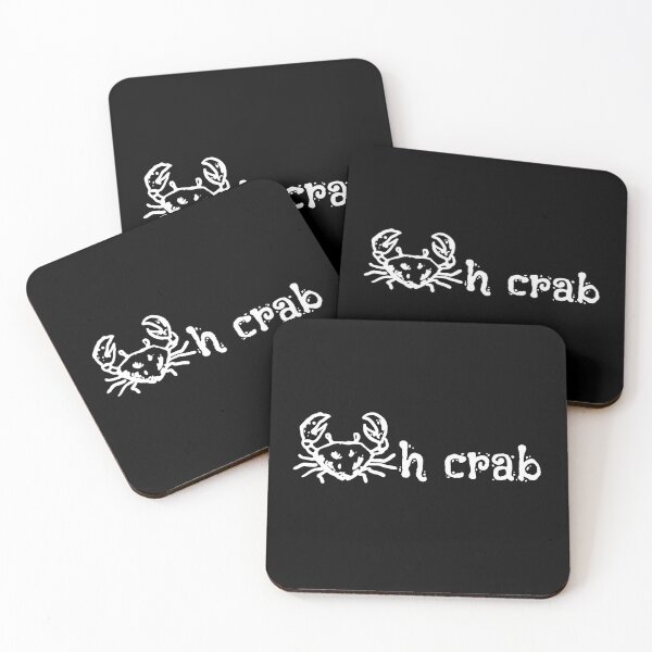 Item preview, Oh crab (white) designed and sold by GraphicTeesSuck.