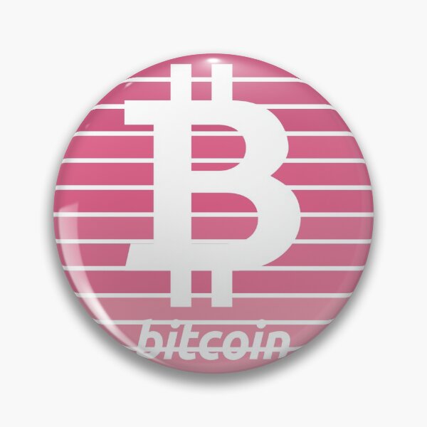 Item preview, Bitcoin Crypto Pink Sunset Design designed and sold by Bitcoin-Fashion.
