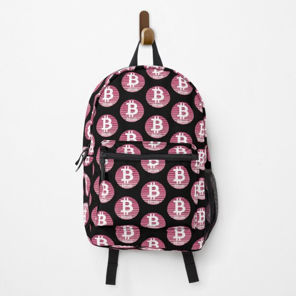 Item preview, Bitcoin Crypto Pink Sunset Design designed and sold by Bitcoin-Fashion.