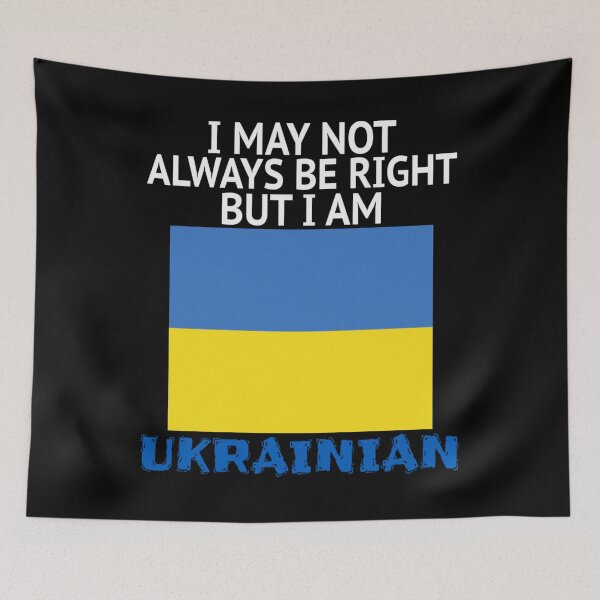 Item preview, I'm Proud To Be Ukrainian Flag T Shirt Merch designed and sold by PRINTS2HOT.