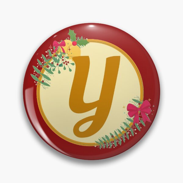 Item preview, Christmas initial Monogram letter Y designed and sold by crikz.