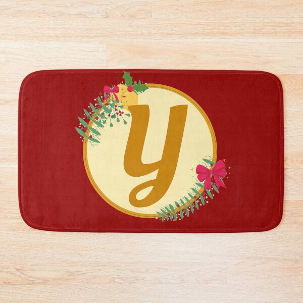Item preview, Christmas initial Monogram letter Y designed and sold by crikz.