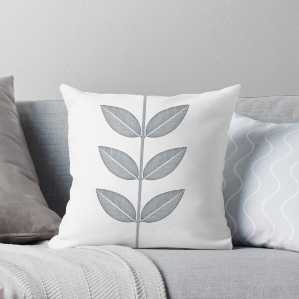 Item preview, BLEAF | GREY LEAVES / LEAF designed and sold by Joanna Kennedy.