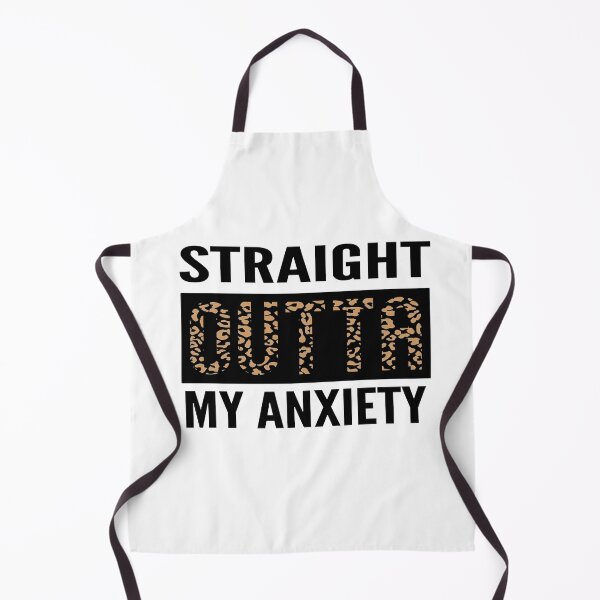 Item preview, Straight outta my anxiety- Positive attitude designed and sold by Soul ArtLove.