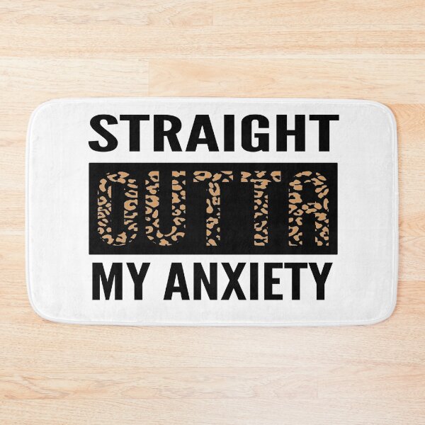 Item preview, Straight outta my anxiety- Positive attitude designed and sold by Soul  ArtLove.