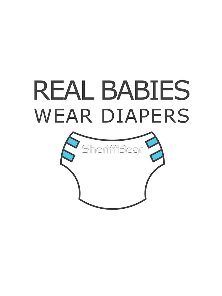 Echte Babys Tragen Windeln Minirock Von Sheriffbear Redbubble