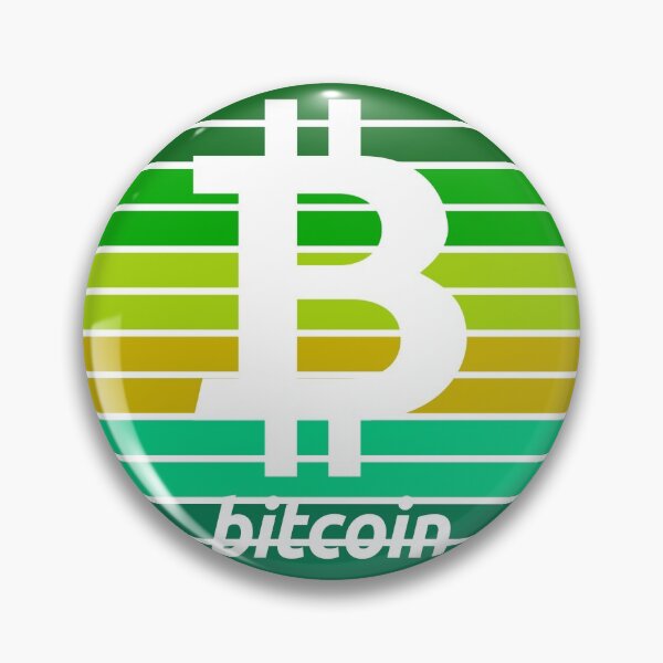 Item preview, Bitcoin Crypto Green Sunset Design designed and sold by Bitcoin-Fashion.