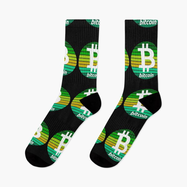 Item preview, Bitcoin Crypto Green Sunset Design designed and sold by Bitcoin-Fashion.