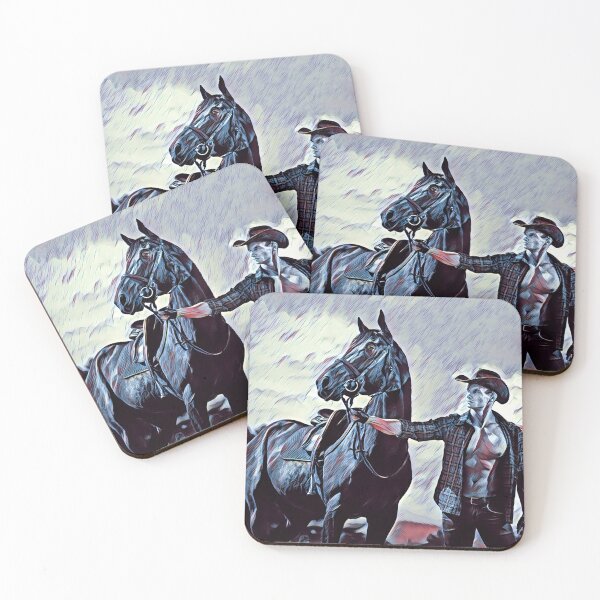 Item preview, black horse designed and sold by Tony Cabralre.