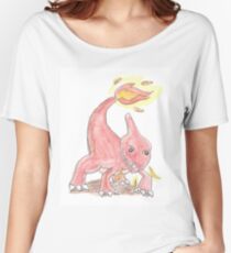 Chameleon Watercolour Women's Relaxed Fit T-Shirt