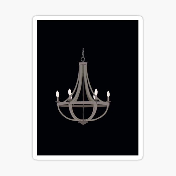 Elegant Chandelier Sticker