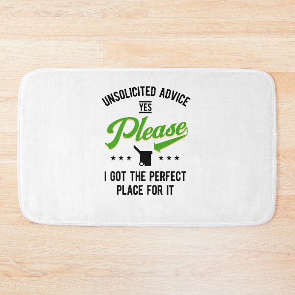 Item preview, unsolicited advice | sarcastic designed and sold by hummyteez.