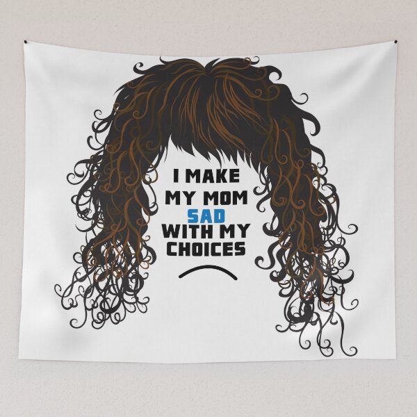 Item preview, I make my mom sad with my choices Funny Tshirt Sticker designed and sold by gamerzemporium.