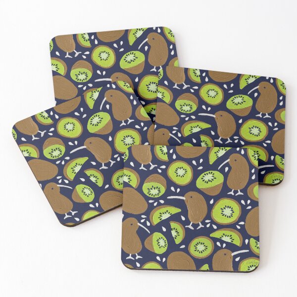 Item preview, Kiwis & Kiwis – Navy Palette designed and sold by Cat Coquillette.