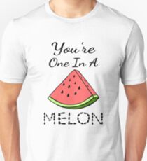Du bist einer in einer Melone Slim Fit T-Shirt