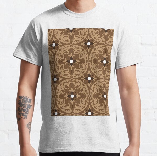 Batik Parang Design - Parang Batik Design - Batik Indonesien - Indonesischer Batik Classic T-Shirt
