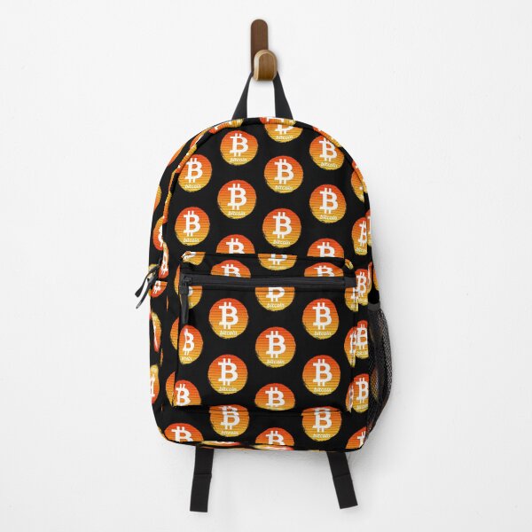 Item preview, Bitcoin Crypto Fire Sunset Design designed and sold by Bitcoin-Fashion.