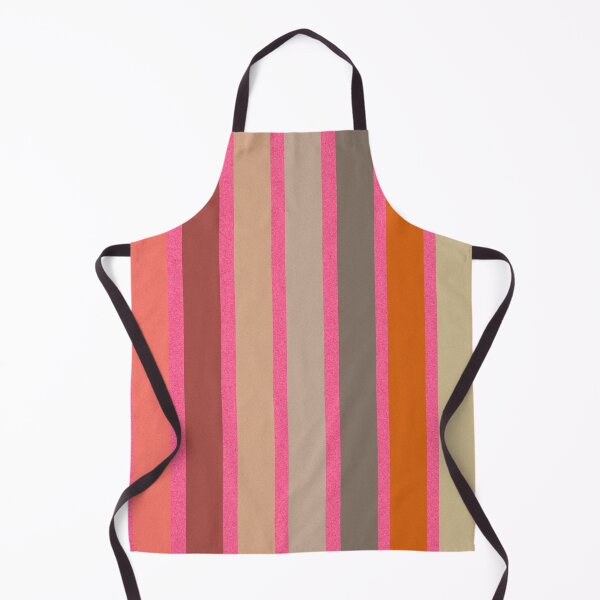 Item preview, Multiple Linen-Textured Stripes with Pink Twist designed and sold by BloomCatB.