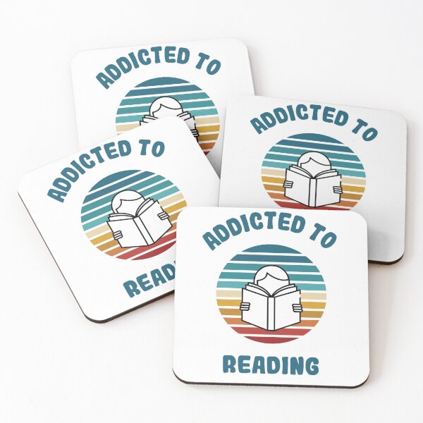 Item preview, Funny Gifts for Readers - Addicted To Reading designed and sold by WUOdesigns.
