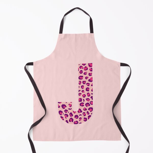 Item preview, Letter J Pink Cheetah Monogram Initial Sticker designed and sold by Pink Mint.