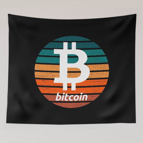 Item preview, Bitcoin Crypto Grunge Design v2 designed and sold by Bitcoin-Fashion.